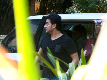 Arbaaz Khan spotted near his apartment in Bandra