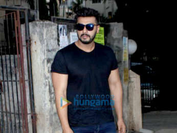 Arjun Kapoor spotted at Shoojit Sircar's office in Juhu
