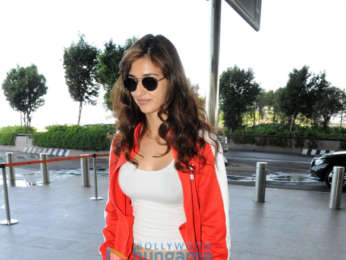Athiya Shetty, Disha Patani, Shibani Kashyap, and Rajkummar Rao snapped at the airport