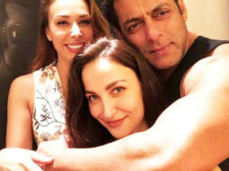 Awesome Threesome! Salman Khan-Elli Avram share a warm hug, Iulia Vantur looks on (see pic)