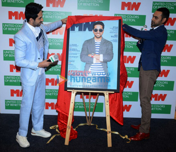 Ayushmann Khurrana graces the cover launch of the magazine Man’s World