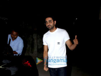 Ayushmann Khurrana spotted in Juhu