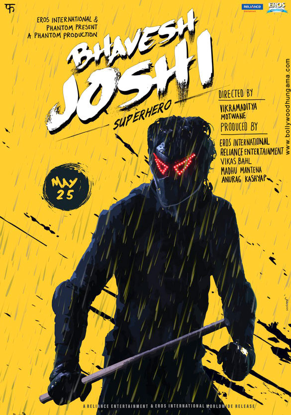 FIRST LOOK: Harshvardhan Kapoor as masked superhero in quirky posters of Bhavesh Joshi Superhero