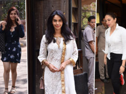 Bhumi Pednekar, Huma Qureshi & Mallika Sherawat Spotted At Indigo Restaurant In Bandra