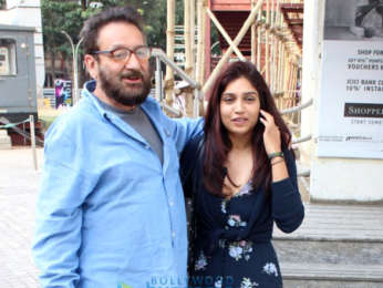 Bhumi Pednekar, Twinkle Khanna and director Shekhar Kapur snapped at PVR Juhu