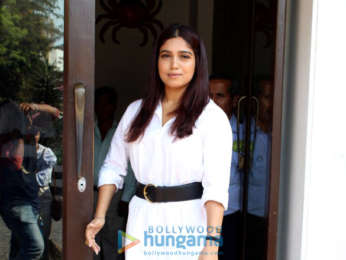 Bhumi Pednekar and Khushi Kapoor spotted at Bastian
