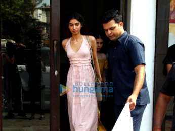 Bhumi Pednekar and Khushi Kapoor spotted at Bastian