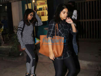 Bhumi Pednekar spotted with her sister at a store in Juhu