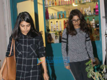 Bhumi Pednekar spotted with her sister at a store in Juhu