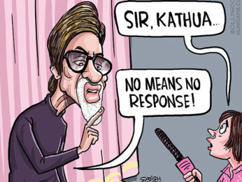 Bollywood Toons: Amitabh Bachchan refuses to comment on Kathua rape!