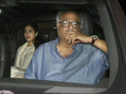 Boney Kapoor Hosts Special Screening Of Janhvi Kapoor & Ishaan Khattar’s Dhadak