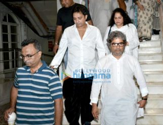 Celebs attend Vishal Bhardwaj’s late mother’s prayer meeting