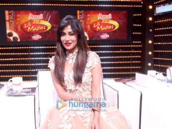 Chitrangda Singh, Siddharth Anand and Marzi Pestonji snapped on sets of DID Li'l Masters Season 4
