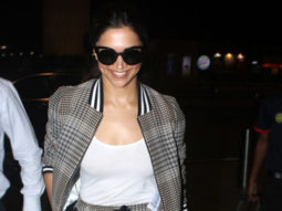Deepika Padukone steps out to catch a flight, nails the cool girl athleisure look like a pro!