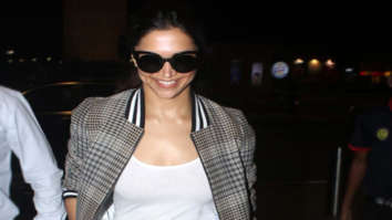 Deepika Padukone steps out to catch a flight, nails the cool girl athleisure look like a pro!