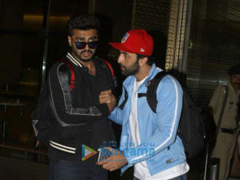 Deepika Padukone, Arjun Kapoor, Ranbir Kapoor and Abhishek Bachchan snapped at the airport
