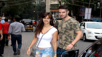 Disha Patani spotted at a salon