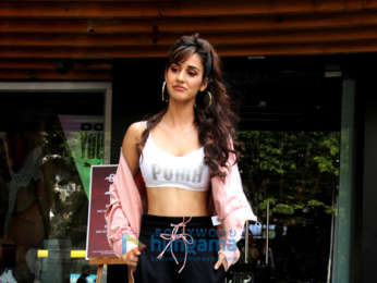 Disha Patani spotted at the Puma store in Khar