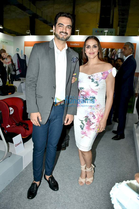 esha deol and bharat takhtani attend the inaugural ceremony of children baby and maternity expo 5