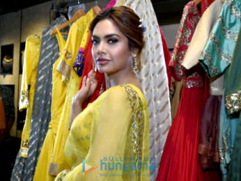 Esha Gupta graces the launch of Neha Gupta's Festive Spring Summer 2018 collection