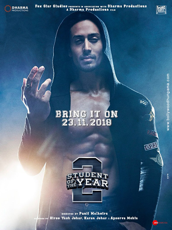 FIRST LOOK: Tiger Shroff looks charming in this STUDENT OF THE YEAR 2 poster