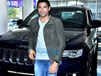 Farhan Akhtar promotes Jeep