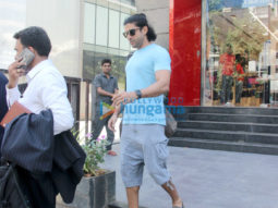 Farhan Akhtar spotted at Khar