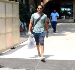 Farhan Akhtar spotted at Otters' Club in Bandra