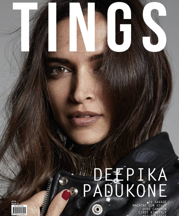 Hot Damn! Dressed to kill with nude lips and brown eyes, Deepika Padukone is the newest face on this international magazine