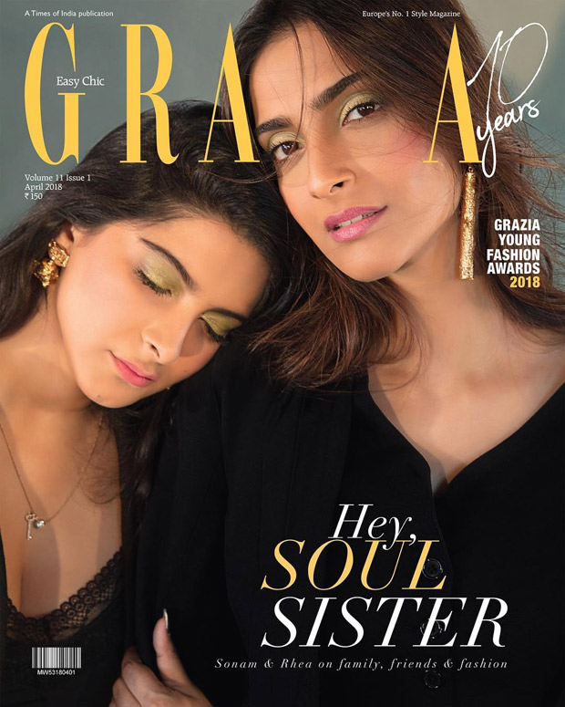 Kapoor & Daughters – Soul Sisters Sonam and Rhea Kapoor bring back black for the scorching summers for Grazia!