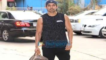 Gurmeet Choudhary snapped at the gym