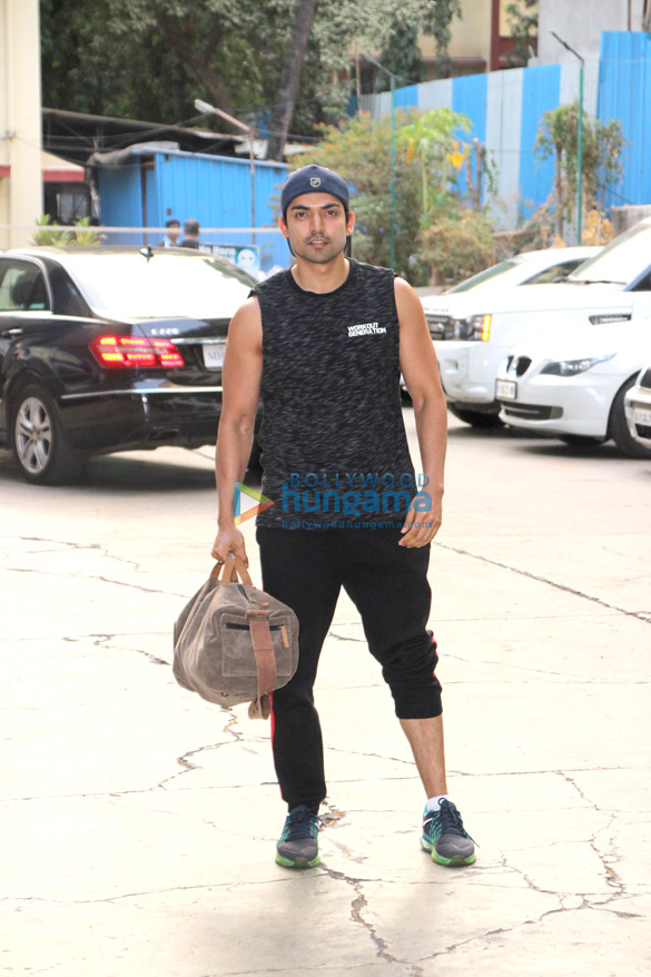 Gurmeet Choudhary snapped at the gym Gurmeet Choudhary snapped at the gym
