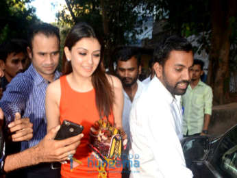 Hansika Motwani snapped at The Korner House