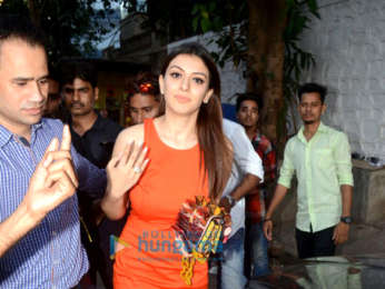 Hansika Motwani snapped at The Korner House