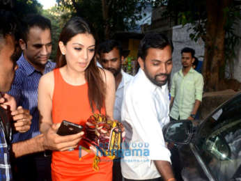 Hansika Motwani snapped at The Korner House