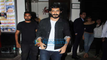 Harshvardhan Kapoor and Shibani Dandekar spotted at Bastian in Bandra