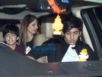 Hrithik Roshan and family snapped post a movie screening at PVR Juhu