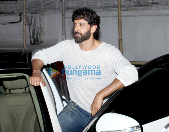 hrithik roshan and family snapped post a movie screening at pvr juhu 2