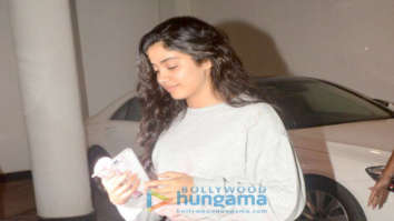 Janhvi Kapoor spotted at Manish Malhotra’s house in Bandra