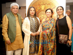 Javed Akhtar and Shabana Azmi inaugurate acclaimed artist Seema Kohli’s show, ‘What A Body Remembers’