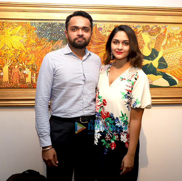 javed akhtar and shabana azmi inaugurate acclaimed artist seema kohlis show 6
