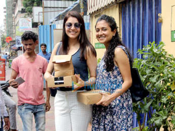 Kajal Aggarwal spotted at Farmers Cafe