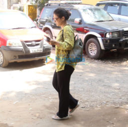 Kajol spotted in Versova