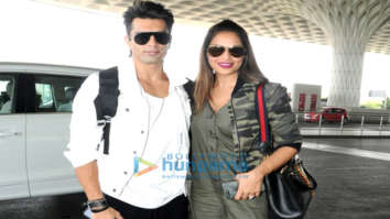 Karan Singh Grover, Bipasha Basu and Kartik Aaryan snapped at the airport