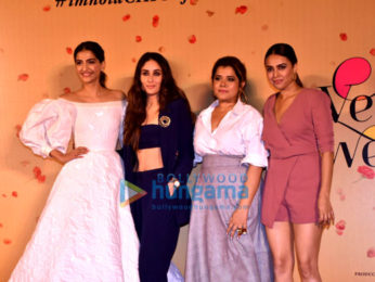 Kareena Kapoor Khan, Sonam Kapoor, Swara Bhaskar and Shikha Talsania grace the trailer launch of Veere Di Wedding