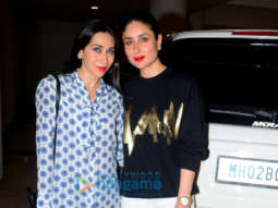 Kareena Kapoor Khan and Karisma Kapoor spotted at Manish Malhotra’s house