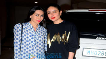 Kareena Kapoor Khan and Karisma Kapoor spotted at Manish Malhotra’s house