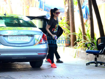 Kareena Kapoor Khan snapped post her gym session in Bandra