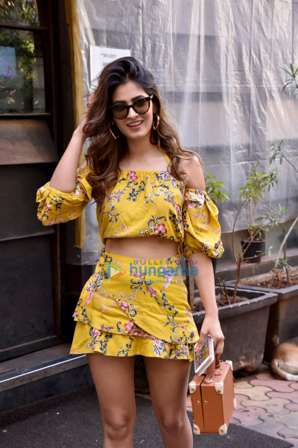 Karishma Sharma spotted at Indigo cafe in Andheri