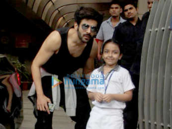 Kartik Aaryan spotted after a work-out session at the gym
